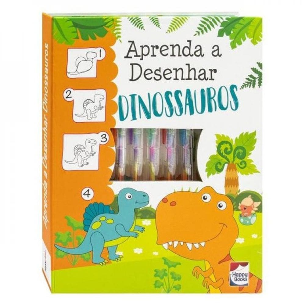 Aprenda A Desenhar: Dinossauros