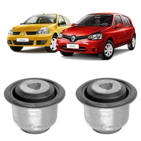 Kit 2 borracha dianteira leque suspensão clio 2012-15