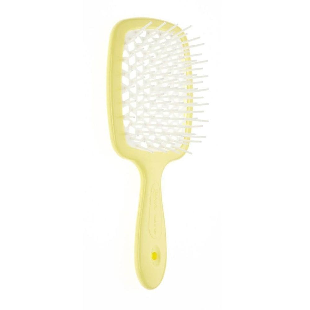 Escova cabelo janeke superbrush profissional amarelo e