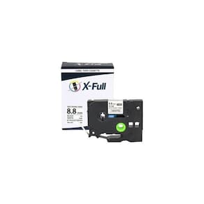 Fita termoretrátil compatível brother hse 221 branca 9mm