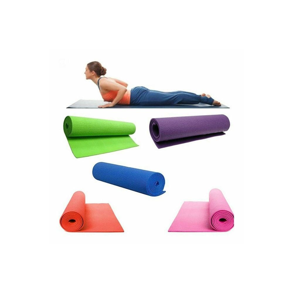 Tapete de ioga 181 PVC 4mm 173x61cm