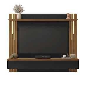 Painel para TV NT1345 - Preto / Freijó - Notável