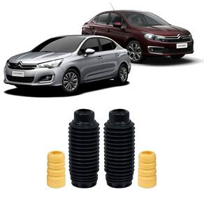 Par batente coifa dianteiro citroen c4 lounge 2012 2013 2014