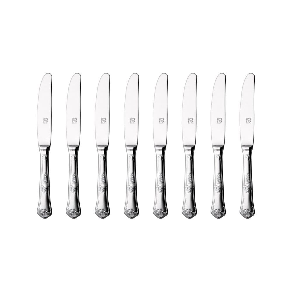 Kit 8 Facas de Mesa Hercules Classic Aço Inox 493-003P