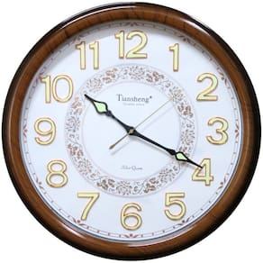 Relógio De Parede Decorativo Tiansheng® 46cm
