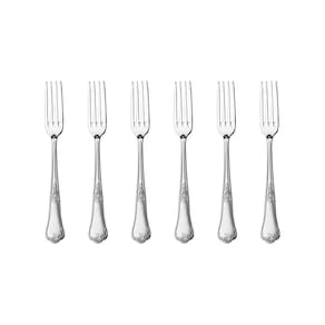 Kit 6 Garfos de Mesa Hercules Classic Aço Inox 493-002P
