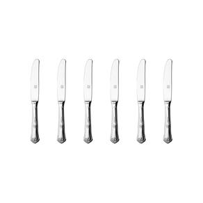 Kit 6 Facas de Sobremesa Hercules Classic Aço Inox 493-006P