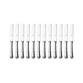 Kit 12 Facas de Sobremesa Hercules Classic Aço Inox 493-006P