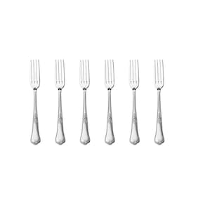 Kit 6 Garfos de Sobremesa Hercules Classic Aço Inox 493-005P