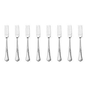 Kit 8 Garfos de Sobremesa Hercules Classic Aço Inox 493-005P