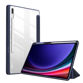 Capinha acrílico slot de caneta para samsung tab s9 11 2023