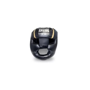 Capacete de proteção Boxe Artes Marciais Preto Tamanho L