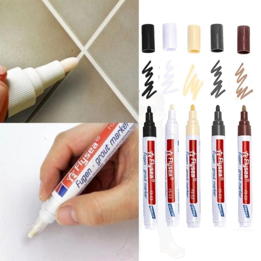 1 caneta cor reparadora para rejunte azulejo