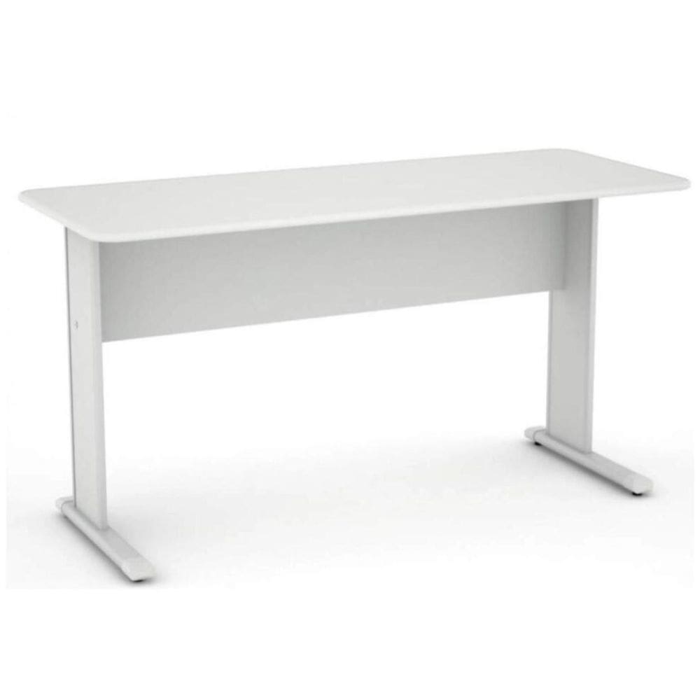 Mesa Escritório 1,20x0,60 Cor Cinza sem gavetas