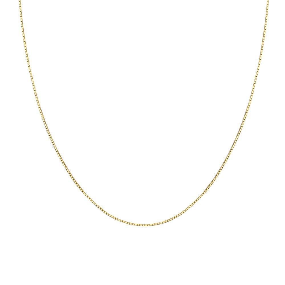 Corrente 50 cm veneziana em ouro 18k
