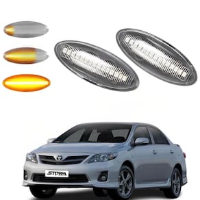 Par de pisca seta para toyota corolla xli e gli 2009 a 2014