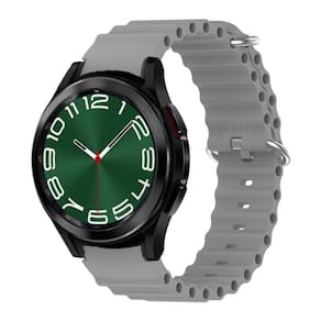 Pulseira Ondulada Silicone Macia Para Watch6 Classic 47Mm