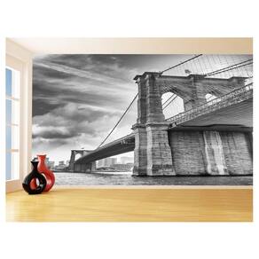 Papel De Parede Cidade Ponte Prédios New York 3,5M Ncd289