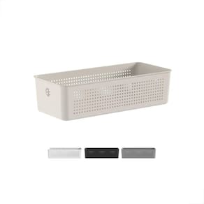 Cesto flow organizador multiuso para lavanderia 34 x 15