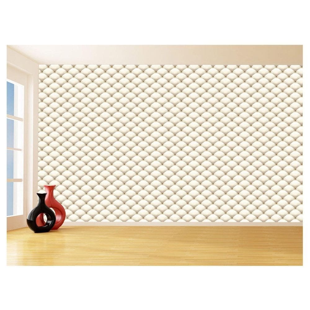 Papel De Parede 3D Estilo Tecido Capitonê Cores 3,5M Tcp256