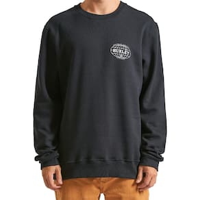 Moletom Hurley Careca Global WT24 Masculino Preto