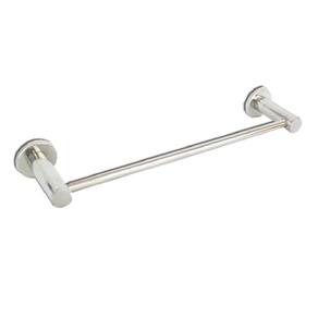 Toalheiro simples 45cm jasmim redonda inox polido