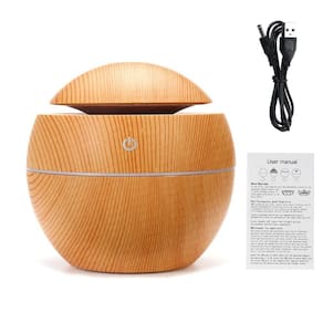 Mini umidificador água aromatizador de ambiente led portátil