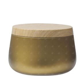 Kit 10 Pote De Alumínio Com Tampa Para Vela Aromática 240Ml