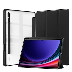 Capinha acrílico slot de caneta para samsung tab s9 11 2023