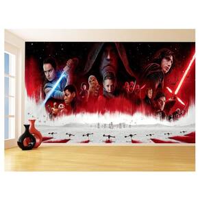 Papel De Parede 3D Star Wars Guerra Nas Estrelas 3,5M Stw16