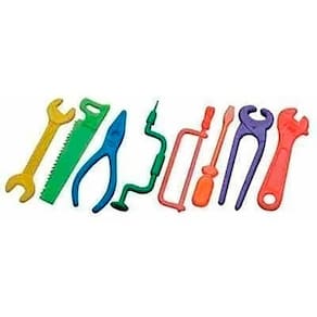 Kit 30 mini ferramentas brinquedo infantil lembrancinha