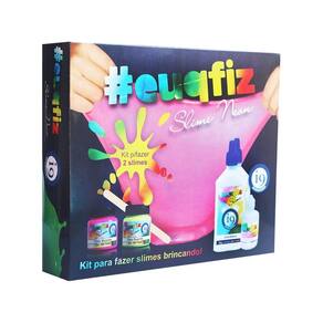 Kit 1 para fazer slime euqfiz slime neon
