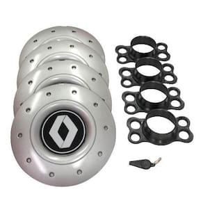 Calotas miollo renault clio aro 14 1999/2016 amarok prata