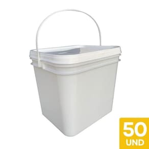 Balde 3.6 litros p horta - 50 pçs
