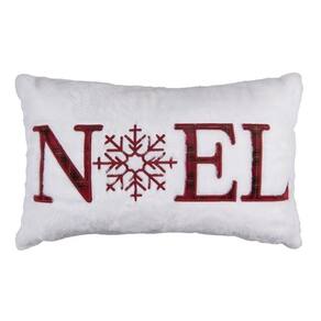 Almofada Natalina Baguete Floco Neve 445477 35X55Cm Belchior