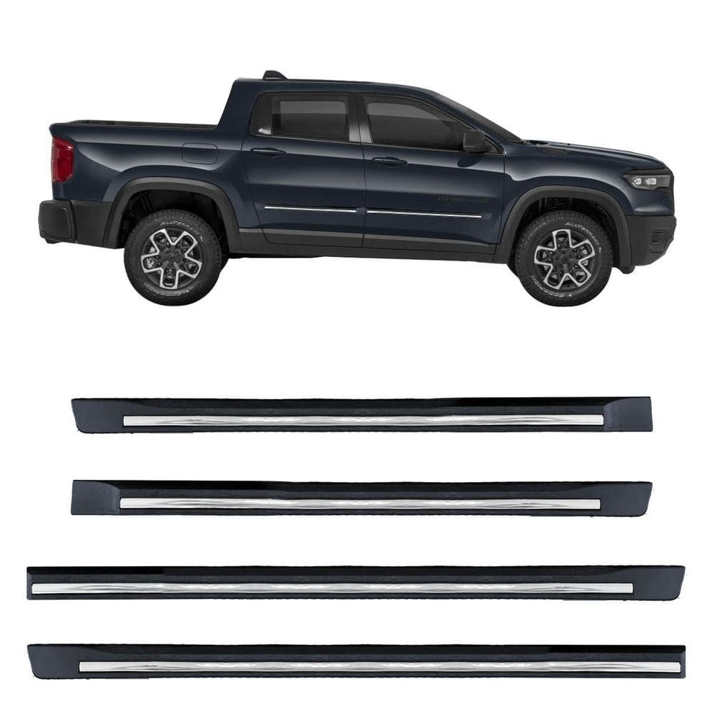 Friso Lateral Novo Rampage 2025 Aco Maximum Steel