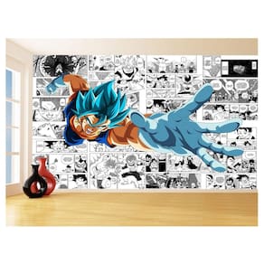 Papel De Parede Dragon Ball Goku Vegetto Anime 3,5M Dbz730