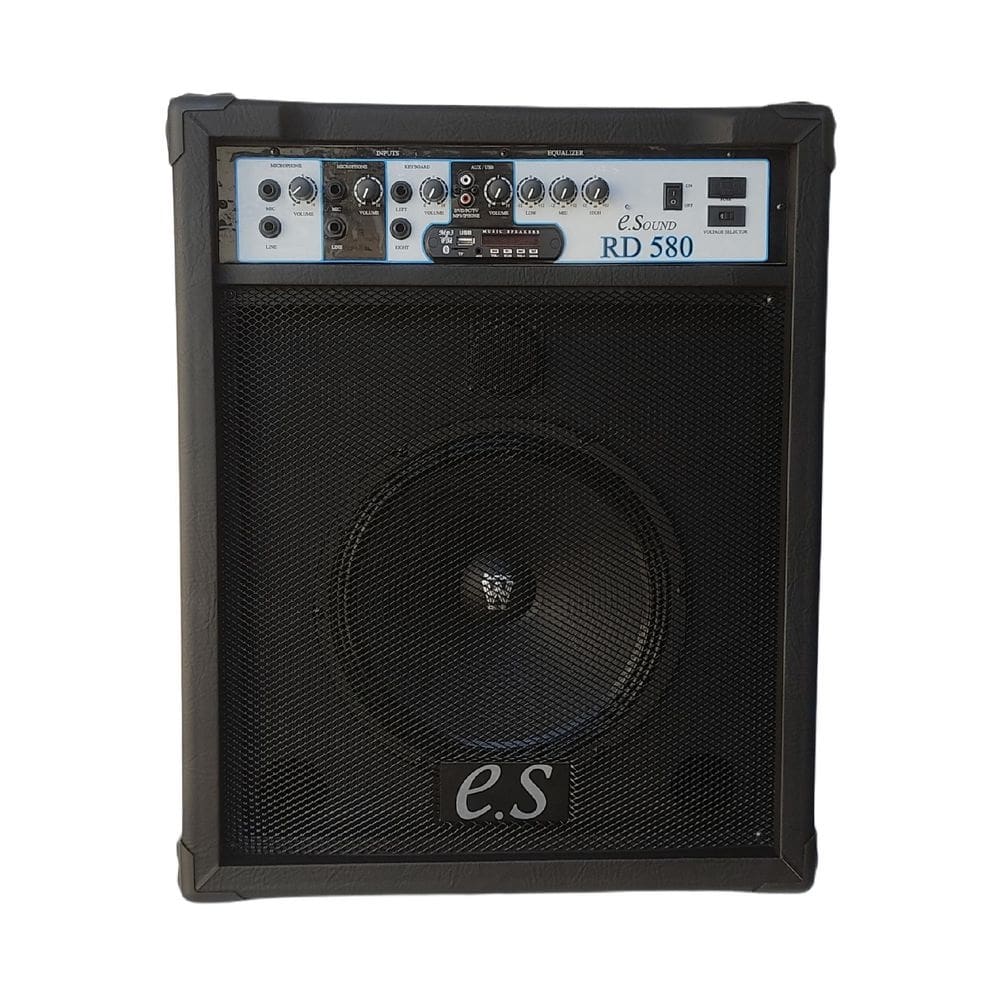 Caixa de som amplificada para guitar violão microfone teclado