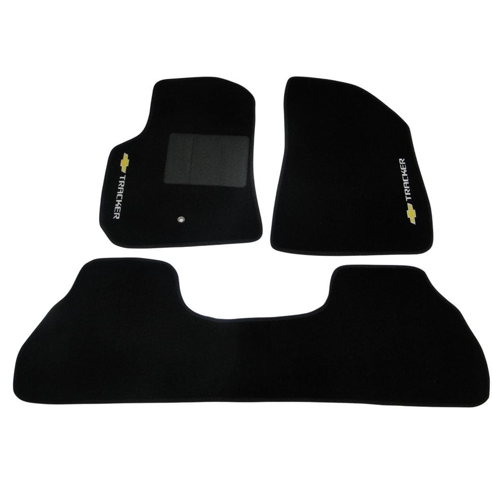 Tapete automotivo carpete linha luxo gm tracker