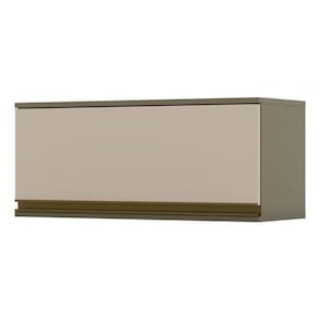 Armário Aéreo Évelin 1 Porta Basculante 80 cm Duna Cristal – Henn