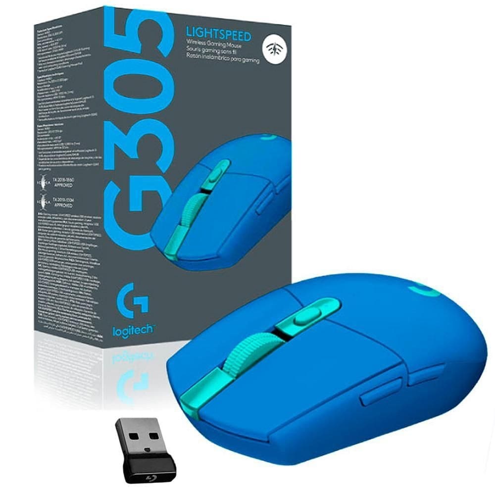 Mouse gamer sem fio logitech g305 lightspeed hero 12000dpi