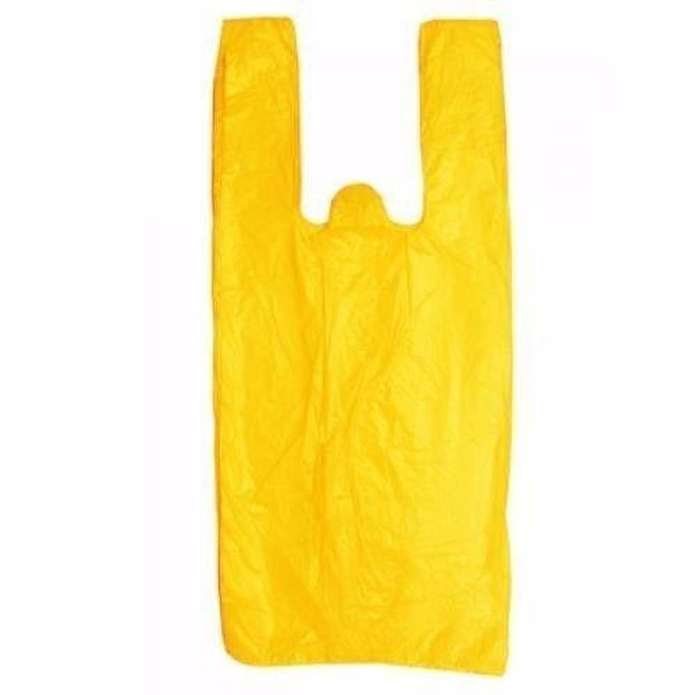 Sacola plástica méd amarela 38x48cm rioplastic c/2000 2pct