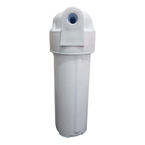 Carcaça branca para filtro de 10 e 9.3/4 - rosca de 1/2