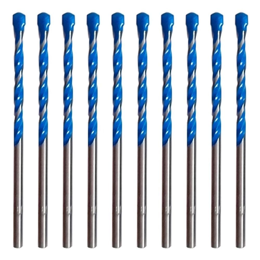 Kit 10 brocas 5mm multifunção multimaterial fura tudo md