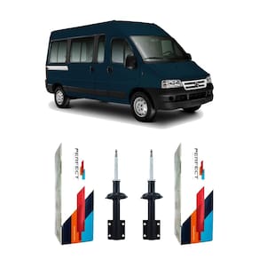 2 amortecedor suspensão dianteira jumper 2010 2011 2012 2013