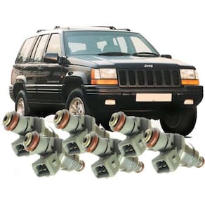 Kit 6 bicos injetores dodge dakota e cherokee sport 53030778
