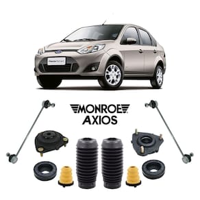 Coxim batente bieleta dianteira fiesta sedan 2013