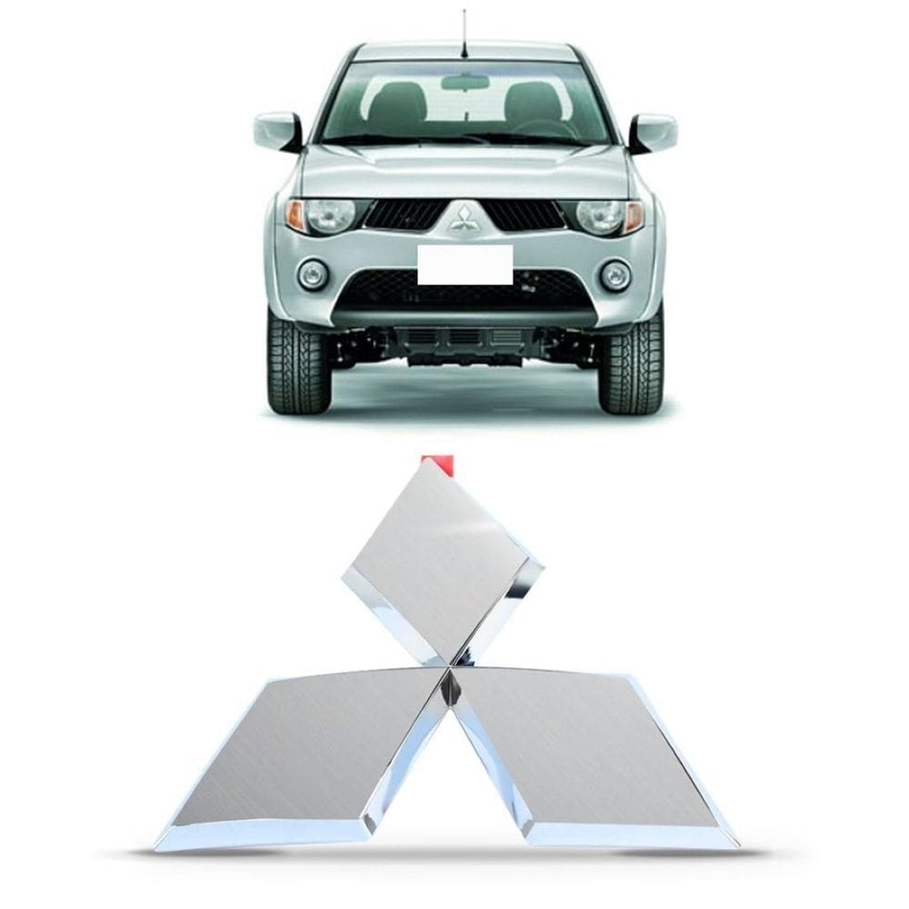 Emblema grade dianteira l200 triton dakar sport hpe desde 10