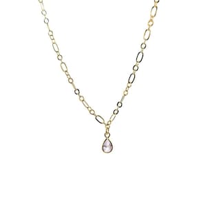 Gargantilha choker folheada ouro 32cm + 8cm extensor