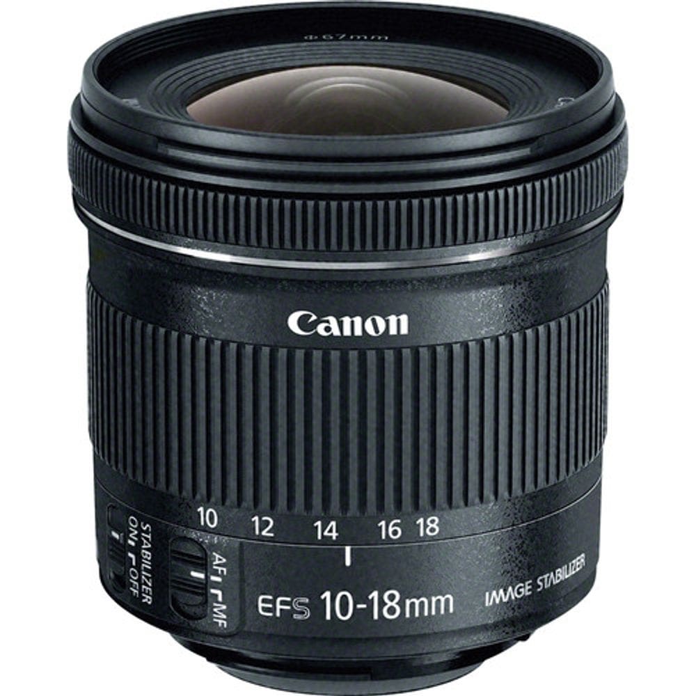 Lente canon ef-s 10-18mm f/4.5-5.6 is stm